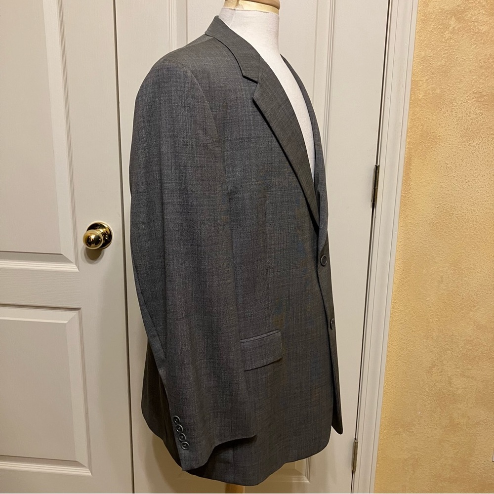 DANIEL CREMIEUX Blazer SUIT JACKET Loro Piana GRAY - Sz 44 R Very Nice! - Picture 6 of 12